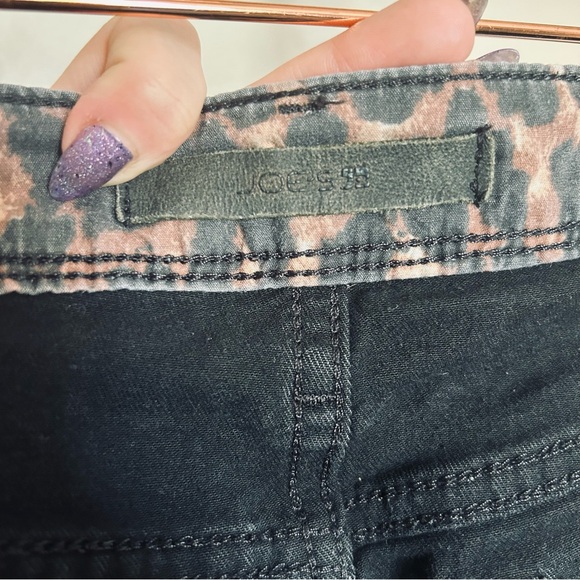 Joe’s Flawless The Finn Ankle Skinny Ripped Black Denim Jeans Women’s 28 - Picture 7 of 10